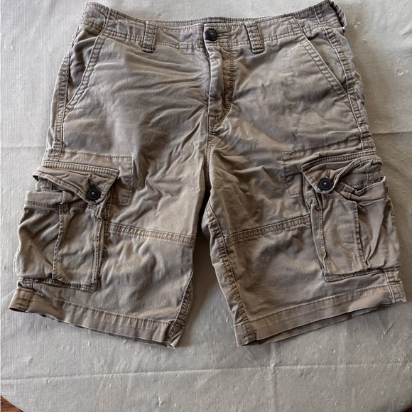 Aeropostale Men's Tan Cargo Shorts - Picture 1 of 4